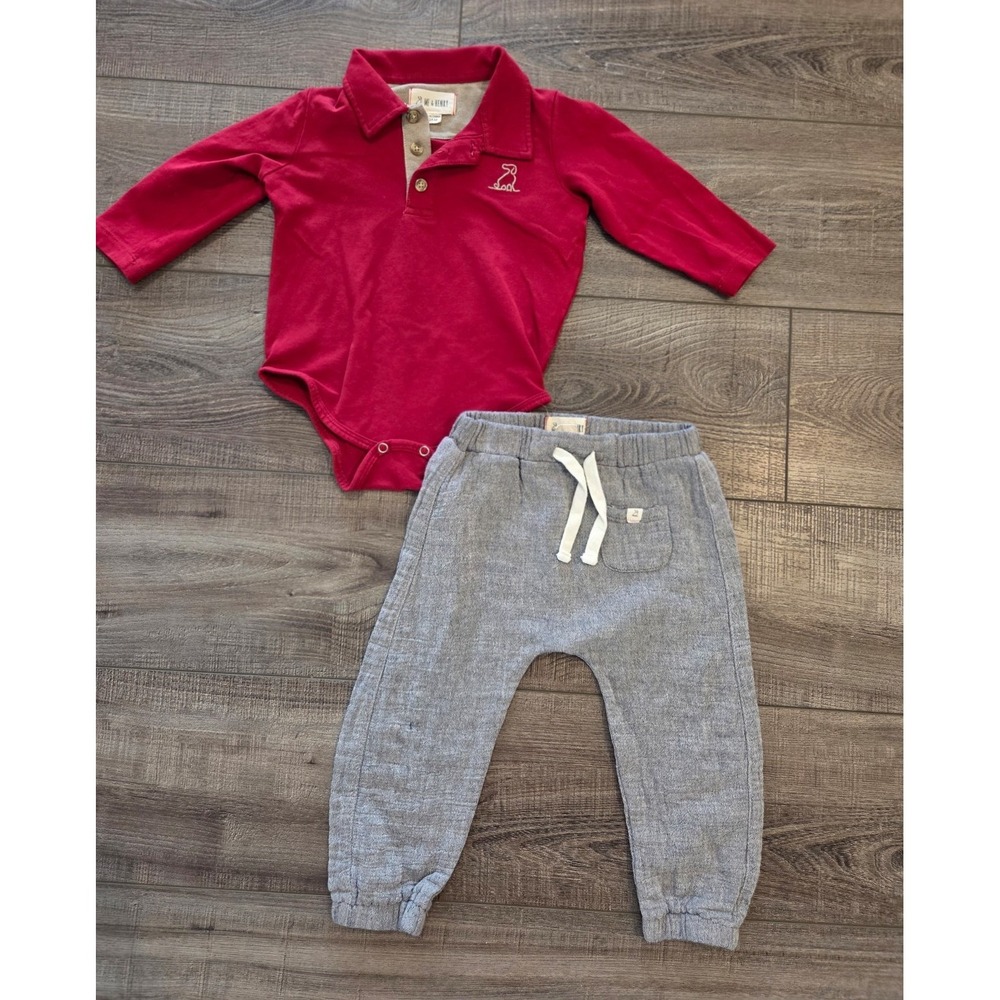 Hope and Henry baby boy set 12-18 mos